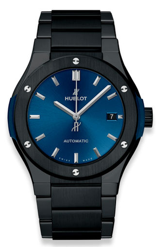 Hublot Classic Fusion 42 mm Ceramic Blue Bracelet 548.CM.7170.CM watches reviews
